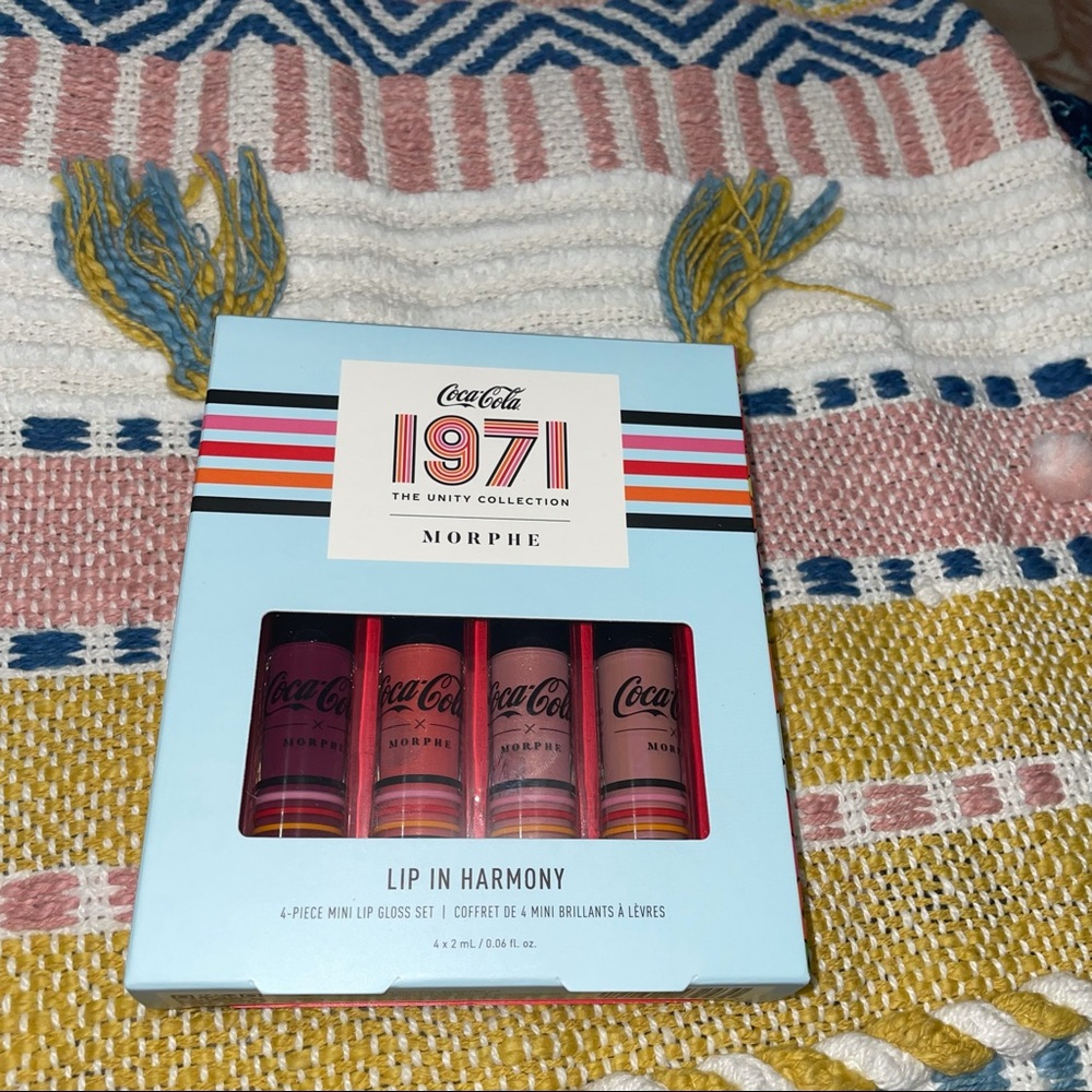 COCA-COLA X MORPHE LIP 4-PIECE MINI LIP GLOSS SET